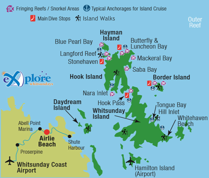 Cruise whitsundays operates a ferry from port of . Exploring Airlie Beach And The Whitsundays Tripfarm