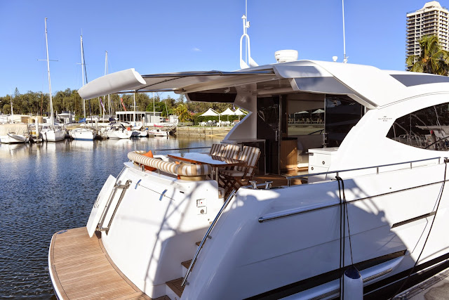 Whitehaven motor yachts are ecstatic to announce the new 2022 wmy 6000 flybridge! Sureshade Featured On Australian Boat Builder Whitehaven Motor Yachts Sureshade