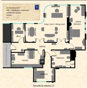 In 1988, the block was refurbished and modernised for regalian properties at a cost of about £2 million by architects hildebrand & glicker. Florin Court The Fictitious Whitehaven Mansions Home Of Hercules Poirot