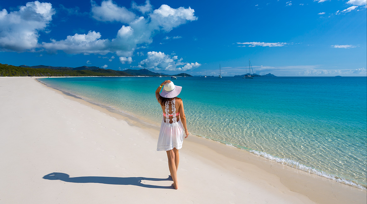 2 in 1 great barrier reef tour deal offers 2 idealic locations to explore in 1 day around the whitsunday islands. Places To See In The World Things To Do On Whitehaven Beach Whitehaven Beach Australia